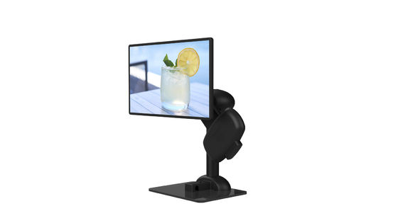 Dauerhafter Monitor-Laptop-Stand-Aluminiumlegierung, zum von Hals-Steifheit zu entlasten