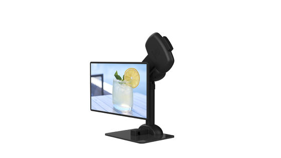 Hals-Steifheits-Monitor-Laptop-Stand bewegen langsam das automatische Drehen