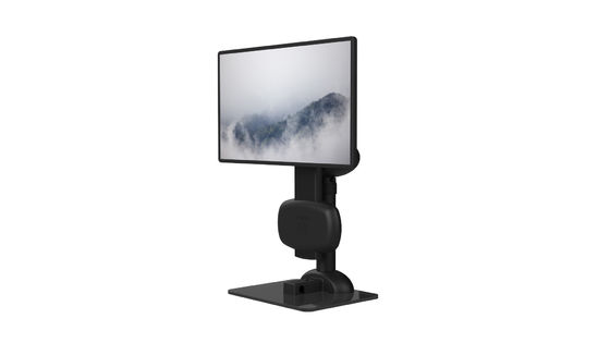 Elektrischer PC Monitor klammern automatische anhebende und drehende Ergonomie ein