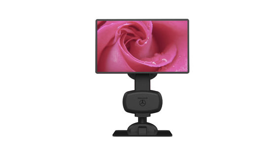 Matte schwarze Halstherapie-Instrument für Laptop-LCD-Monitor-Halter zur Linderung von Steifheit