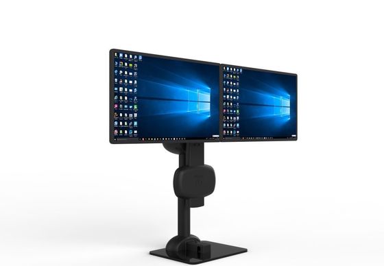 Elektrische Aufhebung Dreh-Doppel-Monitor-Stand-Arm zur Linderung der Nackensteifigkeit