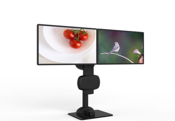 Automatisches Heben Dreh-Doppel-Monitor-Arm zur Linderung von Nacken- und Rückenschmerzen