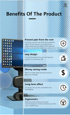 Aluminiumlegierungs-Monitor-Schwenkarm-automatisches Rotations-Laptop-Stand-Anheben