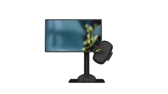 Aluminiumlegierungs-Monitor-Schwenkarm-automatisches Rotations-Laptop-Stand-Anheben