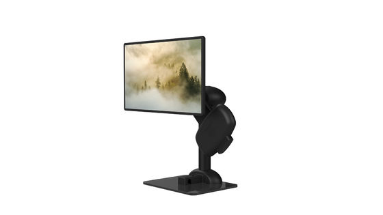 Hals-Steifheits-elektrischer Monitor-Klammer-Stand-ergonomischer fauler Entwurf