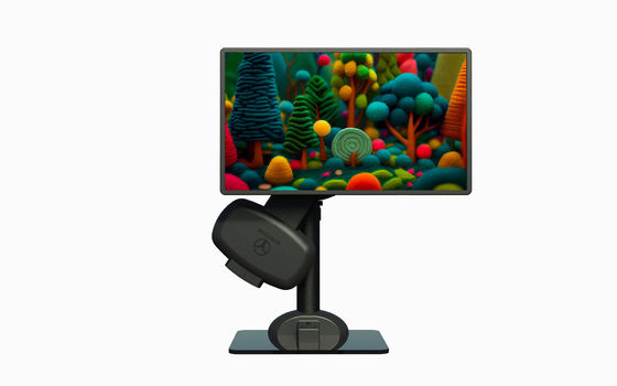 Automatisches Drehen des Laptop-LCD-Monitor-Monitors zur Linderung von Nackenschmerzen