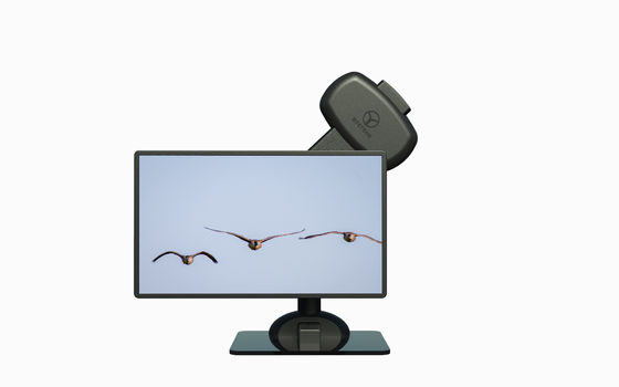 Elektrische Anheben Drehmonitor Montage Halter Arm zum Linderung von Nackenbetäubung