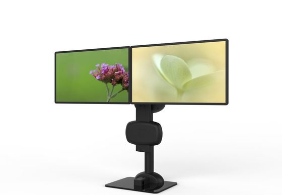 Elektrische Aufhebung Dreh-Doppel-Monitor Mount für den Nacken und Lendensteifigkeit zu lindern