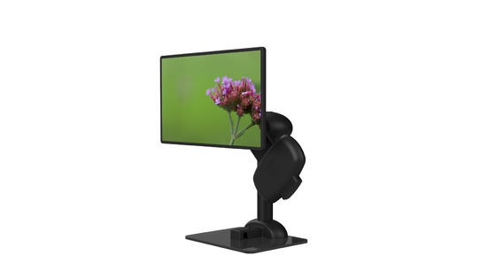 Berufslaptop-Schirm-Arm-Bewegung langsam für Hals-Steifheit