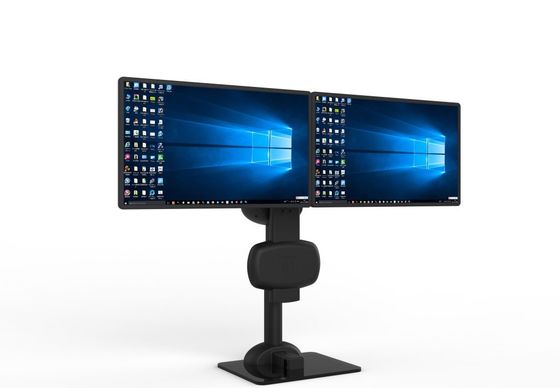Elektrische Aufhebung Dreh-Doppel-Monitor-Stand Arm zur Linderung von Nackenschmerzen