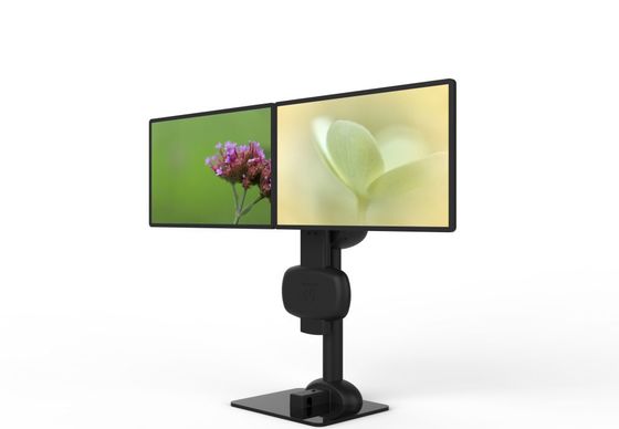 Elektrische Aufhebung Dreh-Doppel-Monitor Arm Stand für den Nacken und Lendensteifigkeit zu lindern