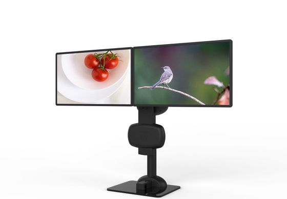 Automatisches Heben Dreh-Doppel-Monitor Arm Mount zum Linderung von Nacken- und Lendenenschmerzen