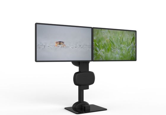 Elektrische Aufhebung Dreh-Doppel-Monitor-Arm zum Linderung von Nacken- und Rückenschmerzen